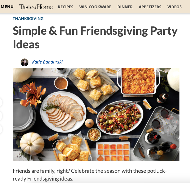 Taste of Home October 2018