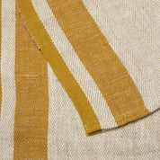 Gordes Natural & Mustard Tea Towel 20x30 - Set of 2