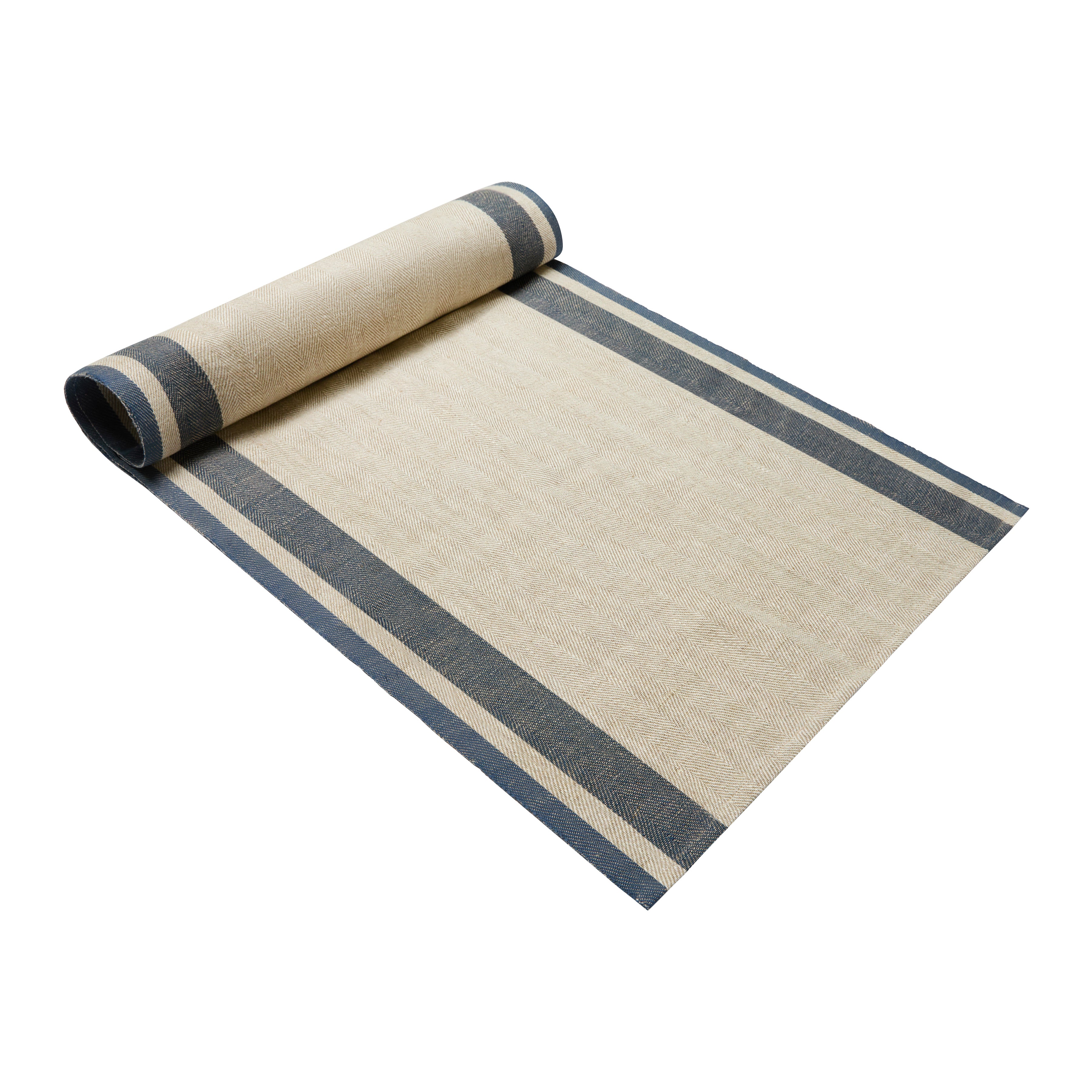 Gordes Natural & Blue Runner