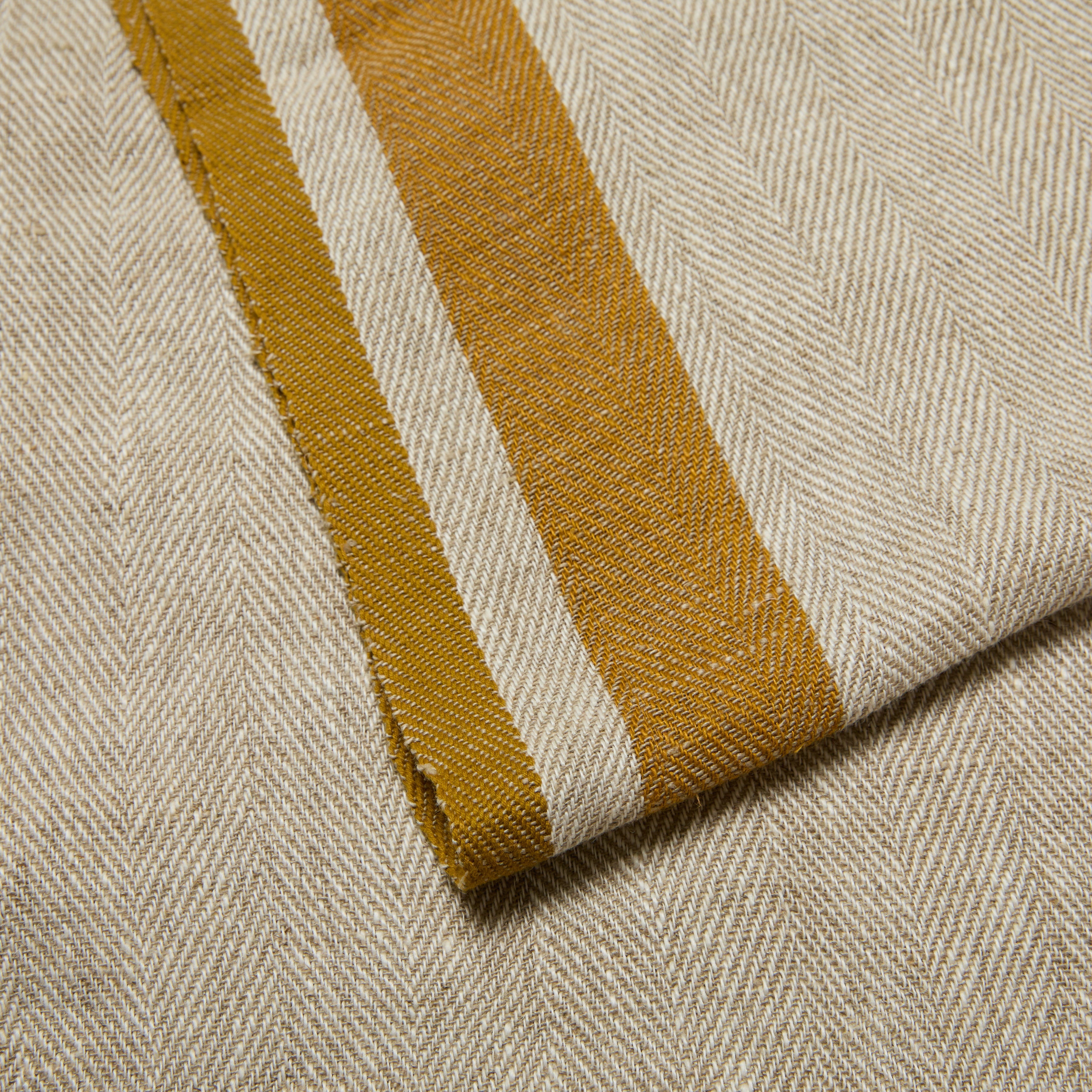 Gordes Natural & Mustard Runner
