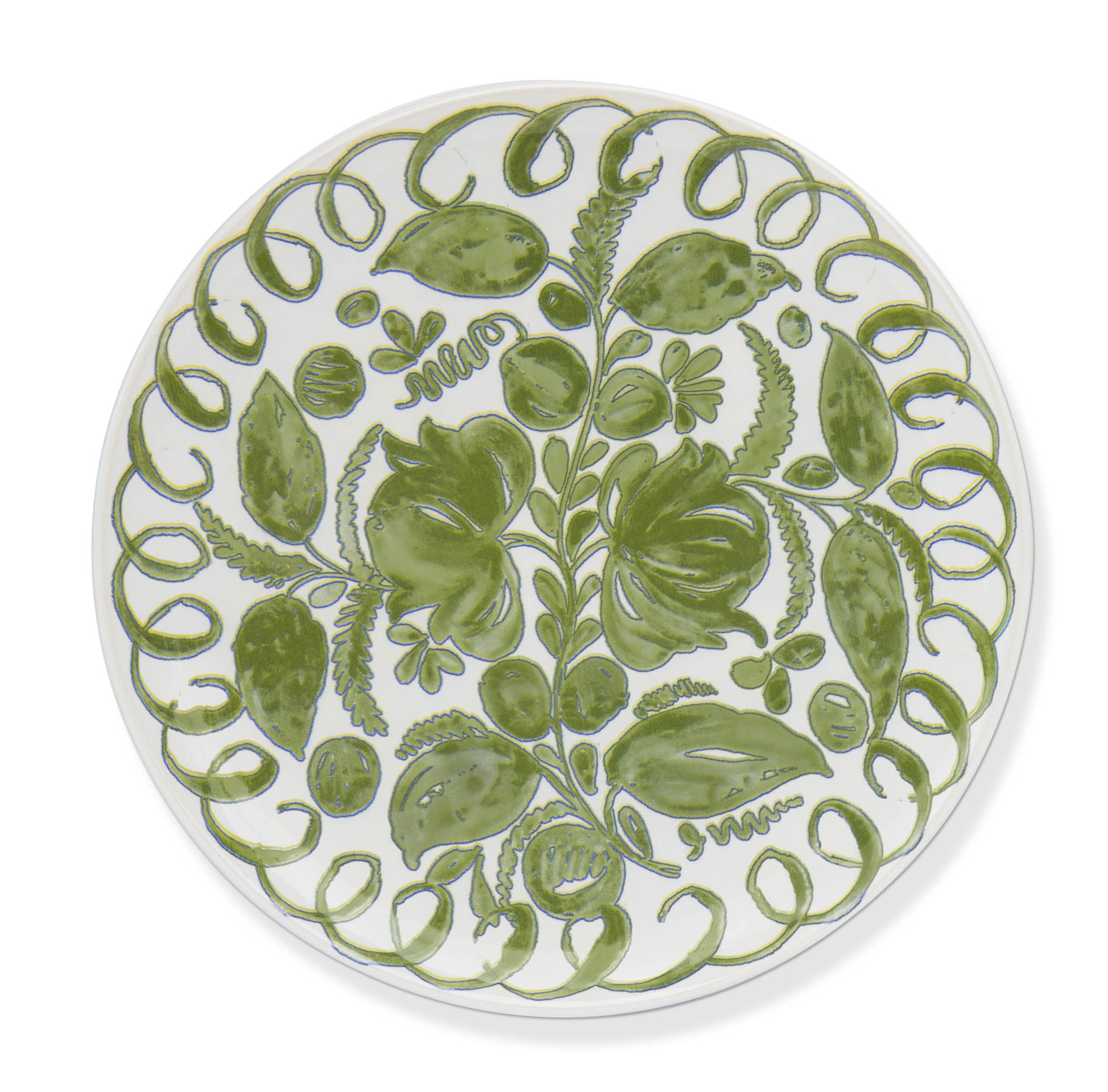 White/green