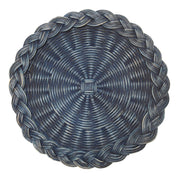Braided Weave Blue Placemats - Set of 5