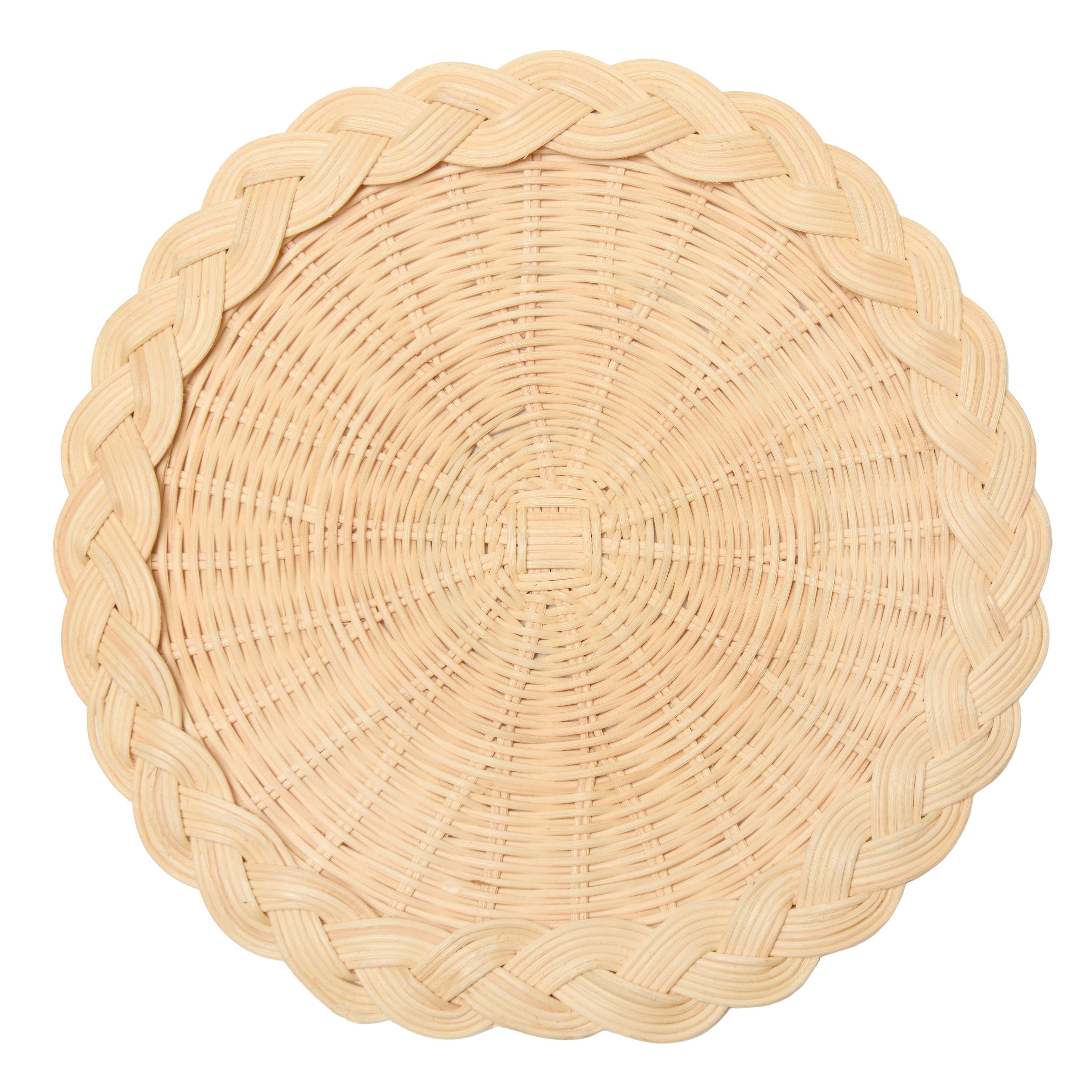 Braided Weave Natural Placemats - Set of 5