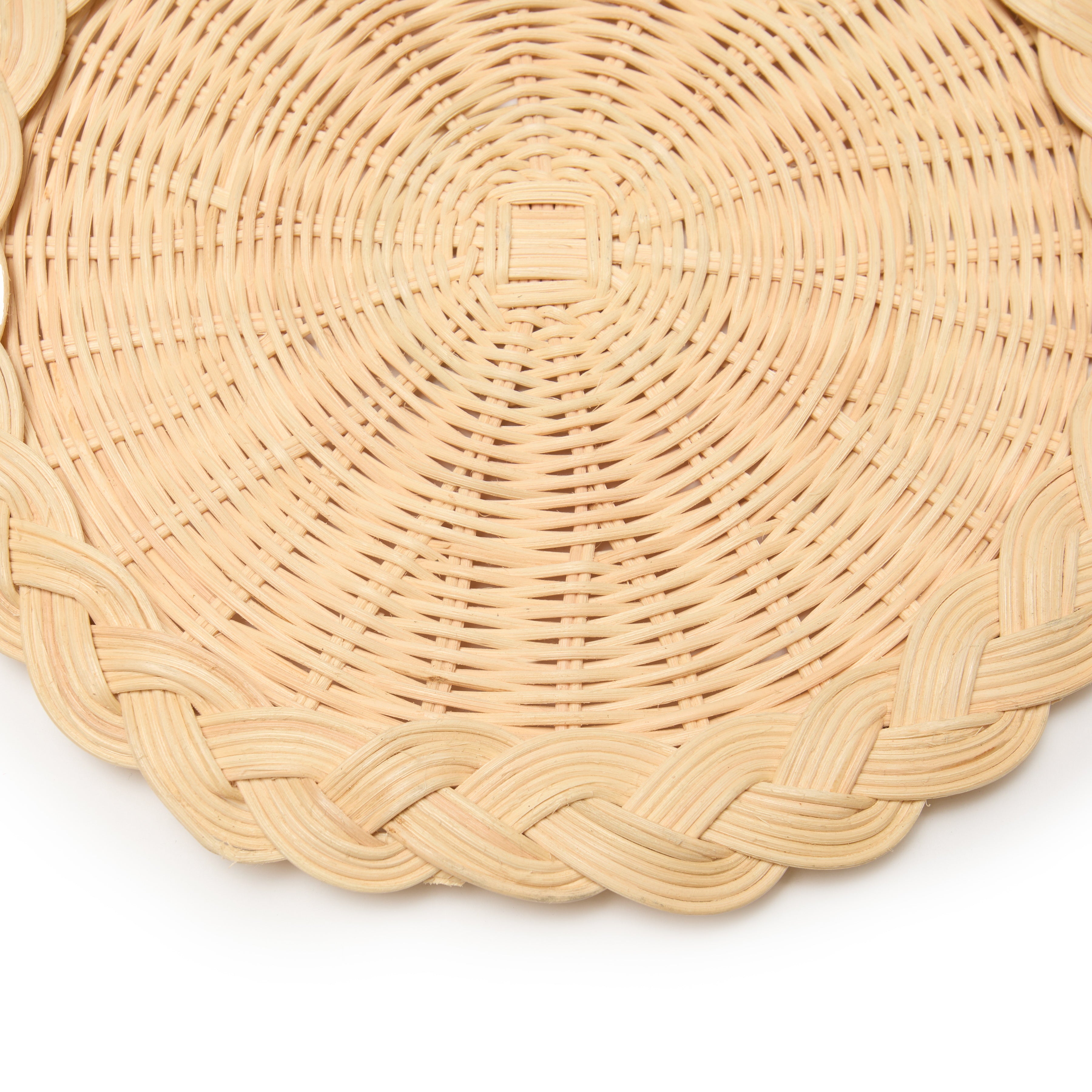 Braided Weave Natural Placemats - Set of 5