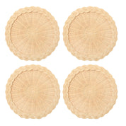 Braided Weave Natural Placemats - Set of 5