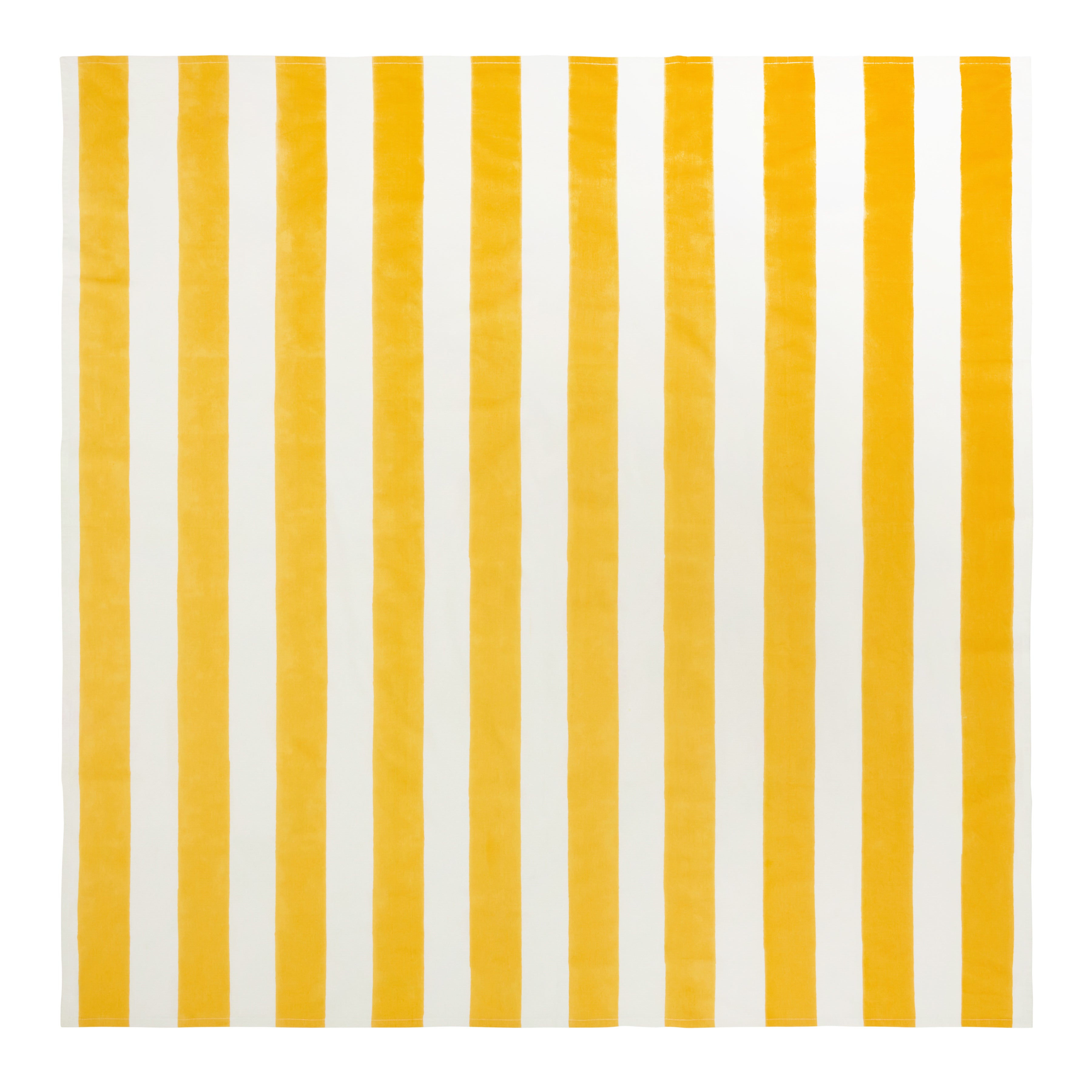 French Tablecloth St. Tropez Yellow Stripes – Caravan Home Decor