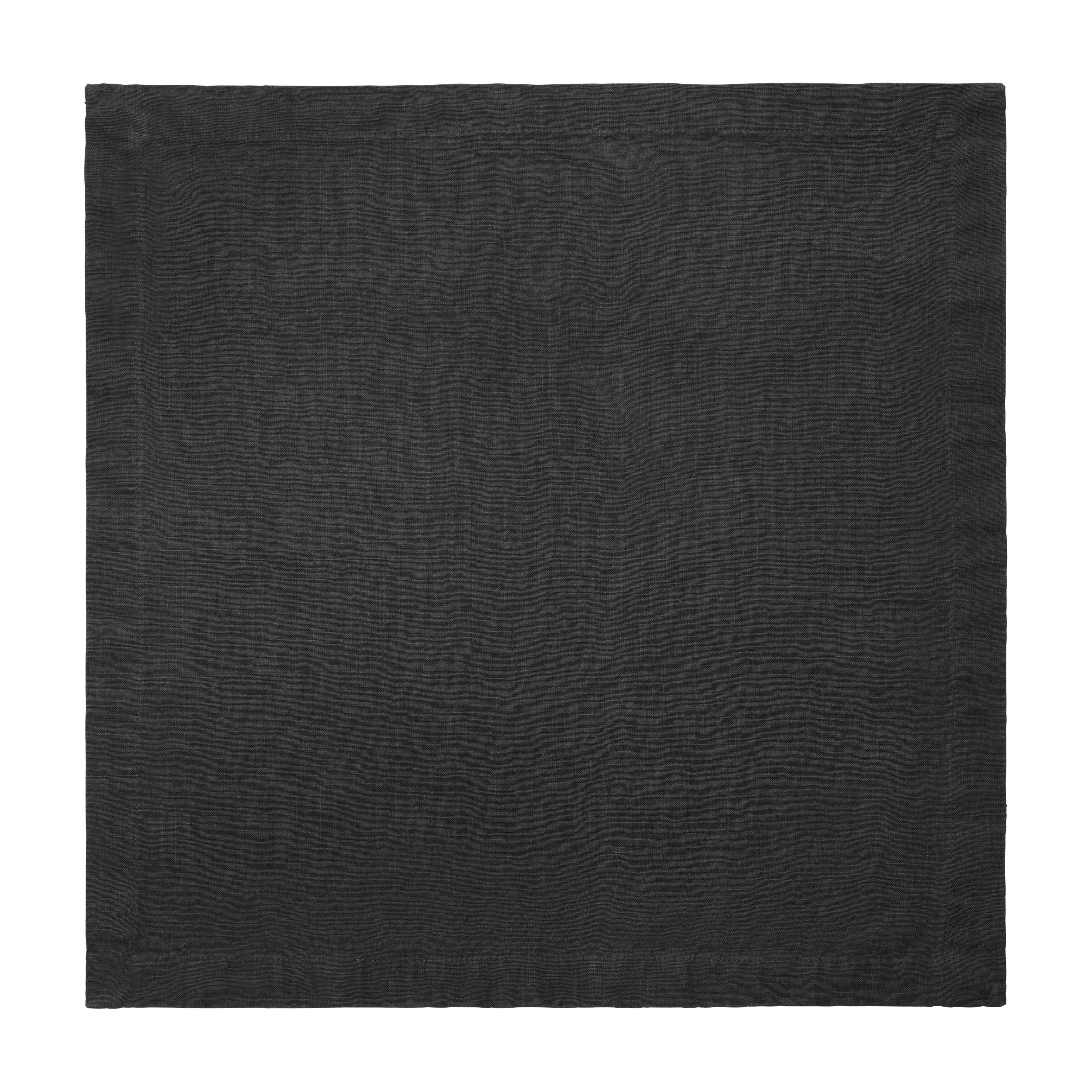 Everyday Napkins Black, Set of 4
