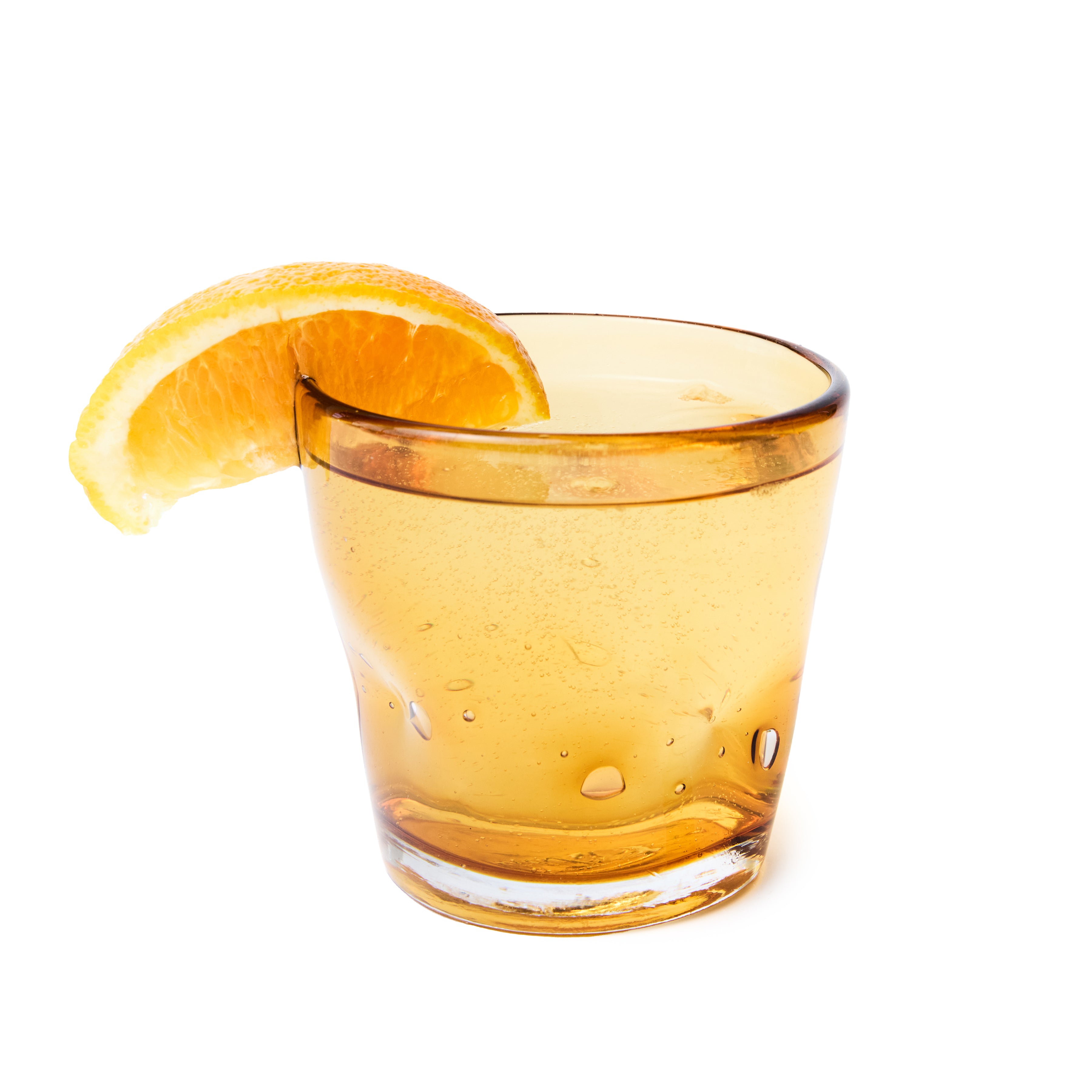 Capri Glassware Amber 8.5 oz, Set of 6
