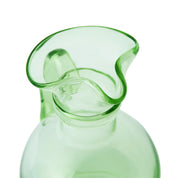 Verona Water Carafe, Green, 8.3"