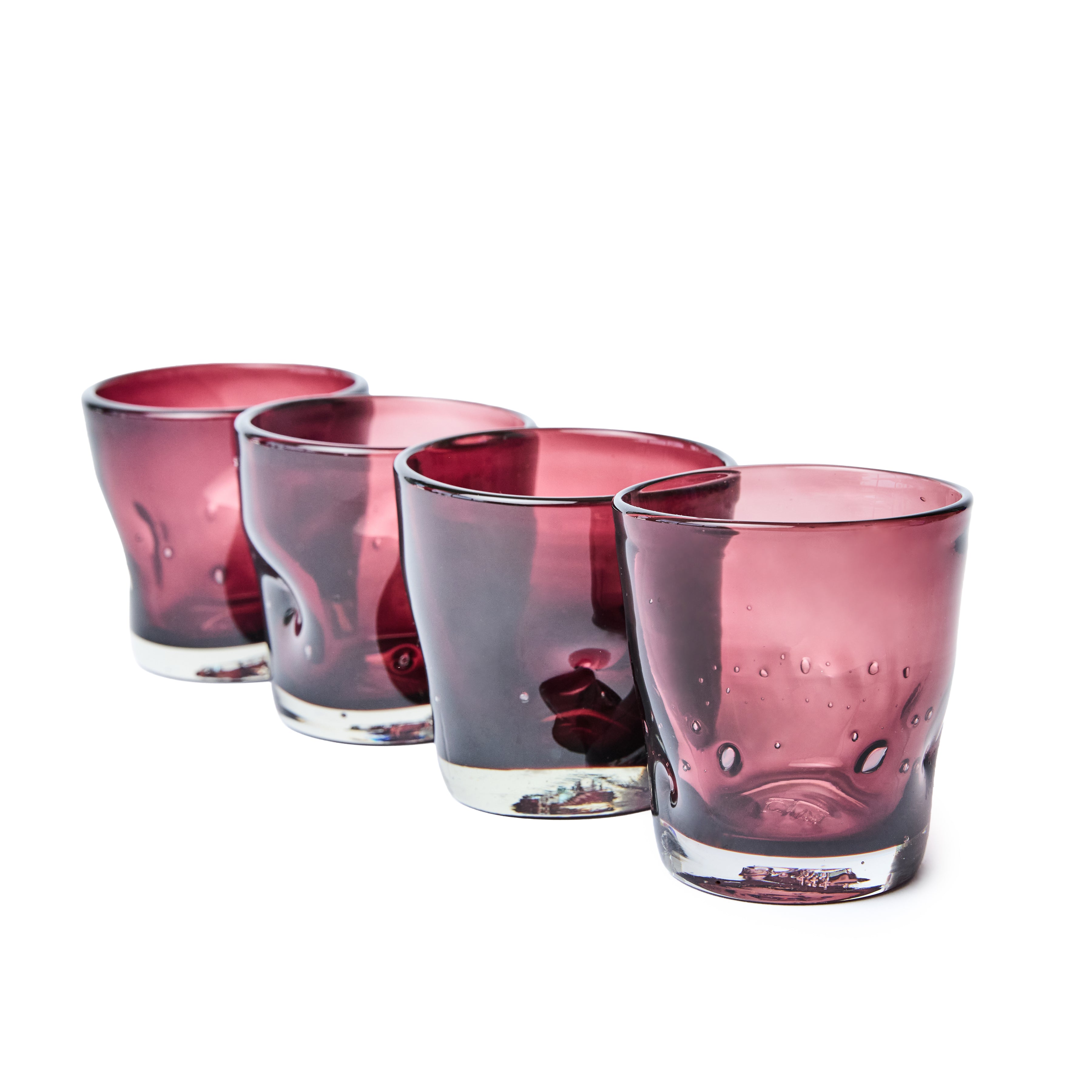 Capri Glassware Plum 8.5 oz, Set of 6