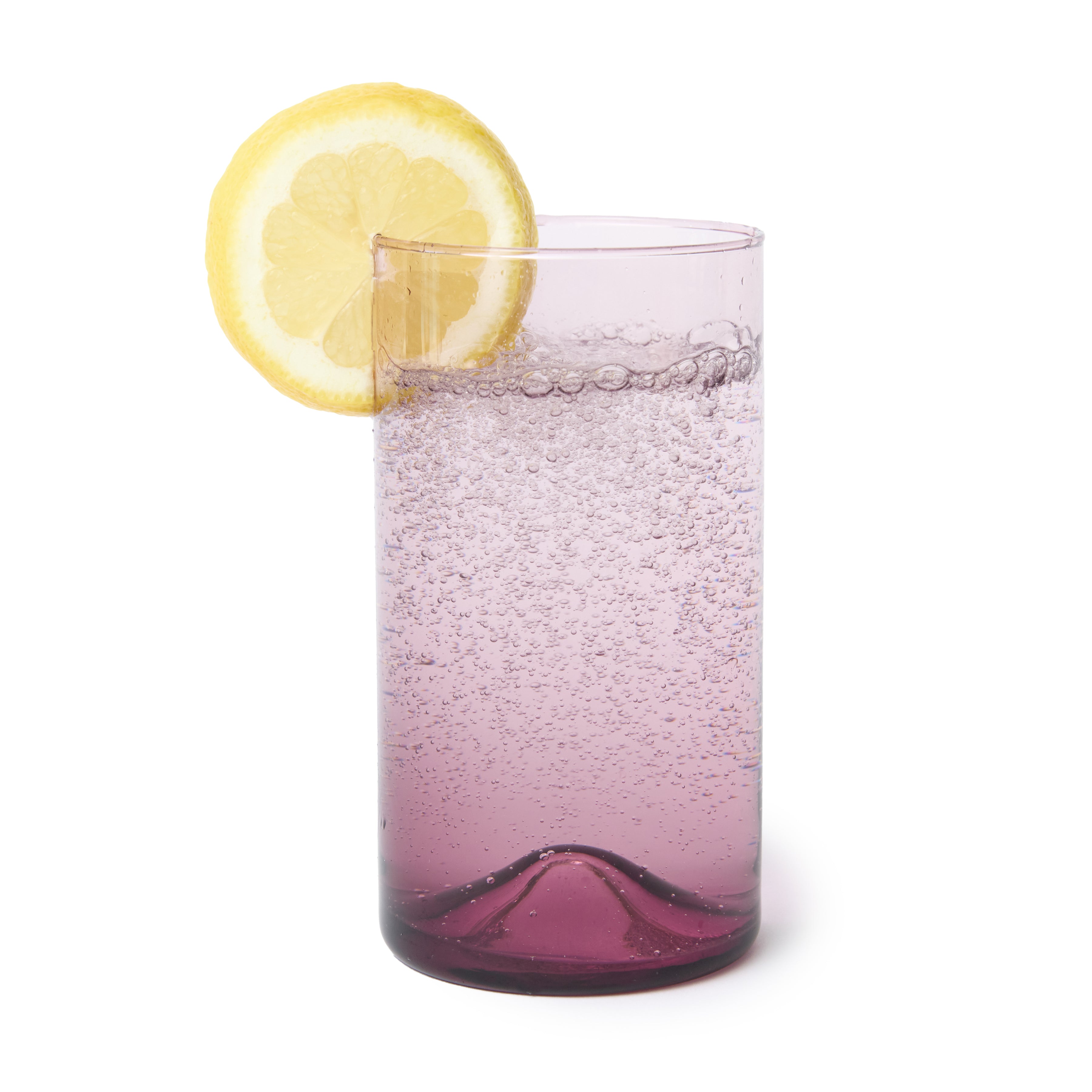 Verona Highball Glass, Rose, 14 oz, Set of 6