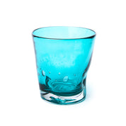 Capri Glassware Turquoise 8.5 oz, Set of 6