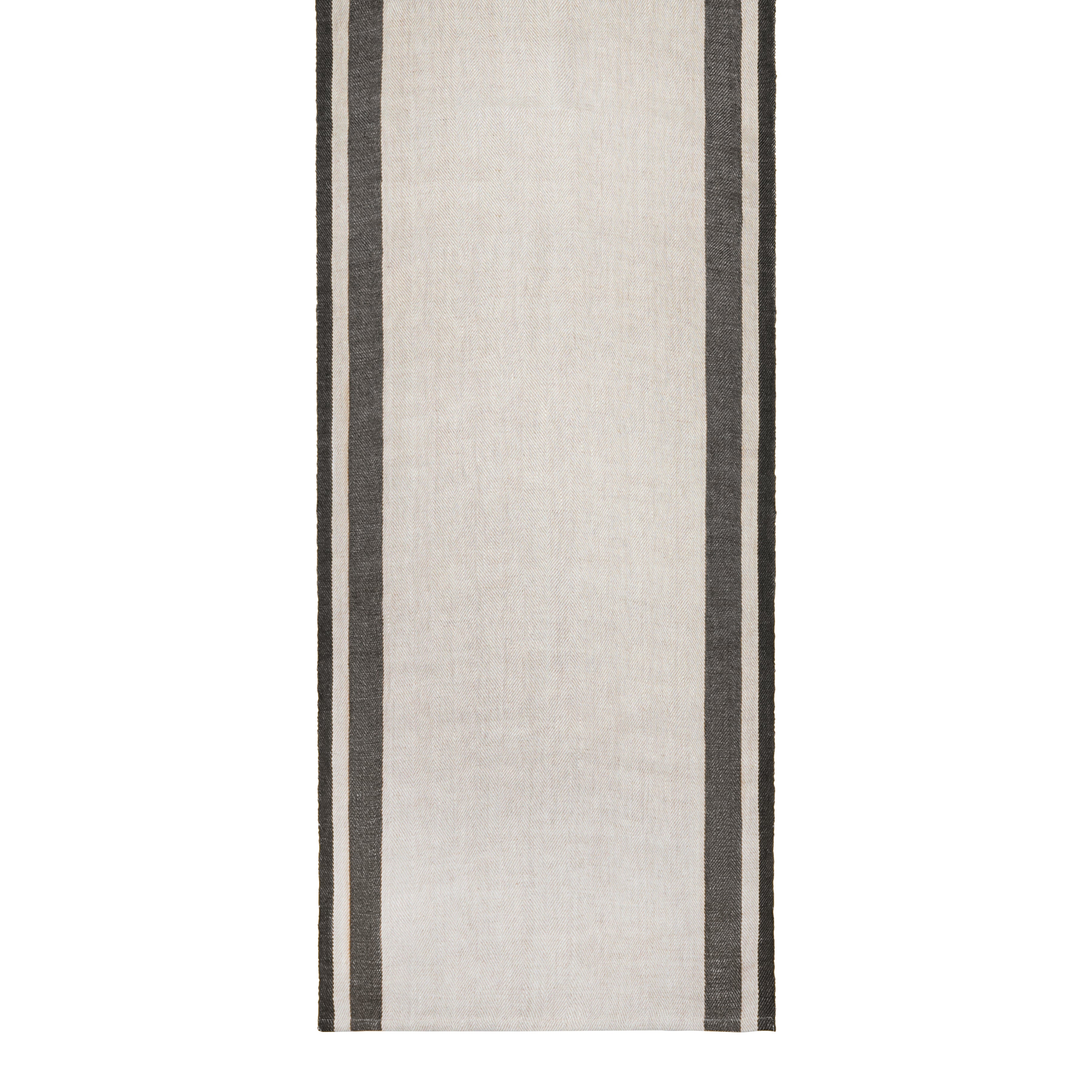 Gordes Natural & Charcoal Runner