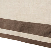 Gordes Natural & Choco Tablecloth