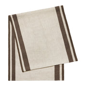 Gordes Natural & Chocolate Runner
