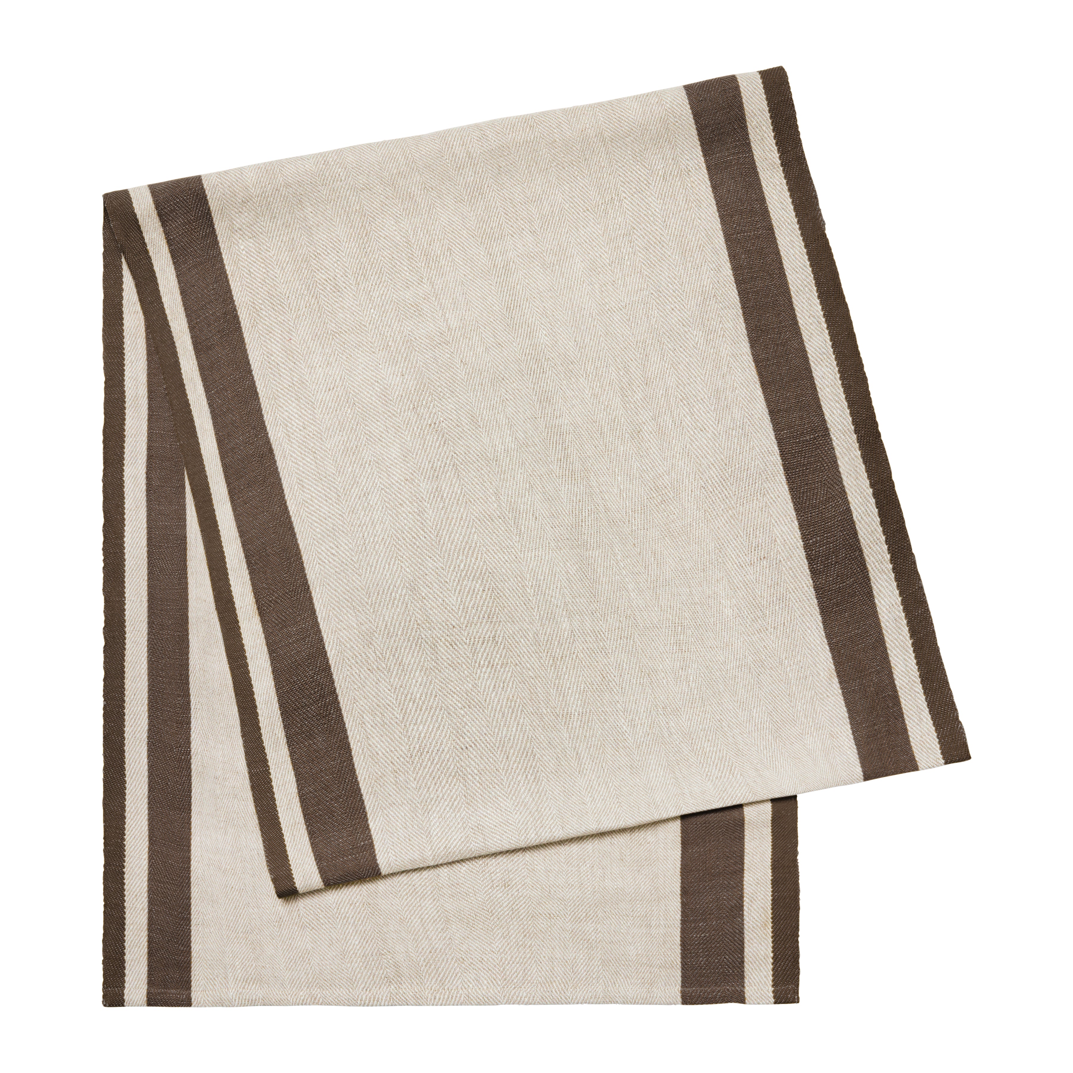 Gordes Natural & Chocolate Runner
