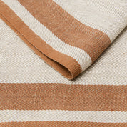 Gordes Natural & Tobacco Napkins 20x20 - Set of 4