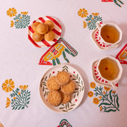 Menagerie Pink Tablecloth