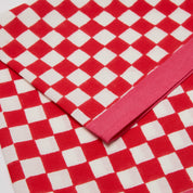Gingham Check Red/Pink Napkins 20x20 - Set of 4