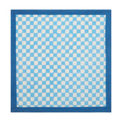 Gingham Check Blue/Blue Napkins 20x20 - Set of 4