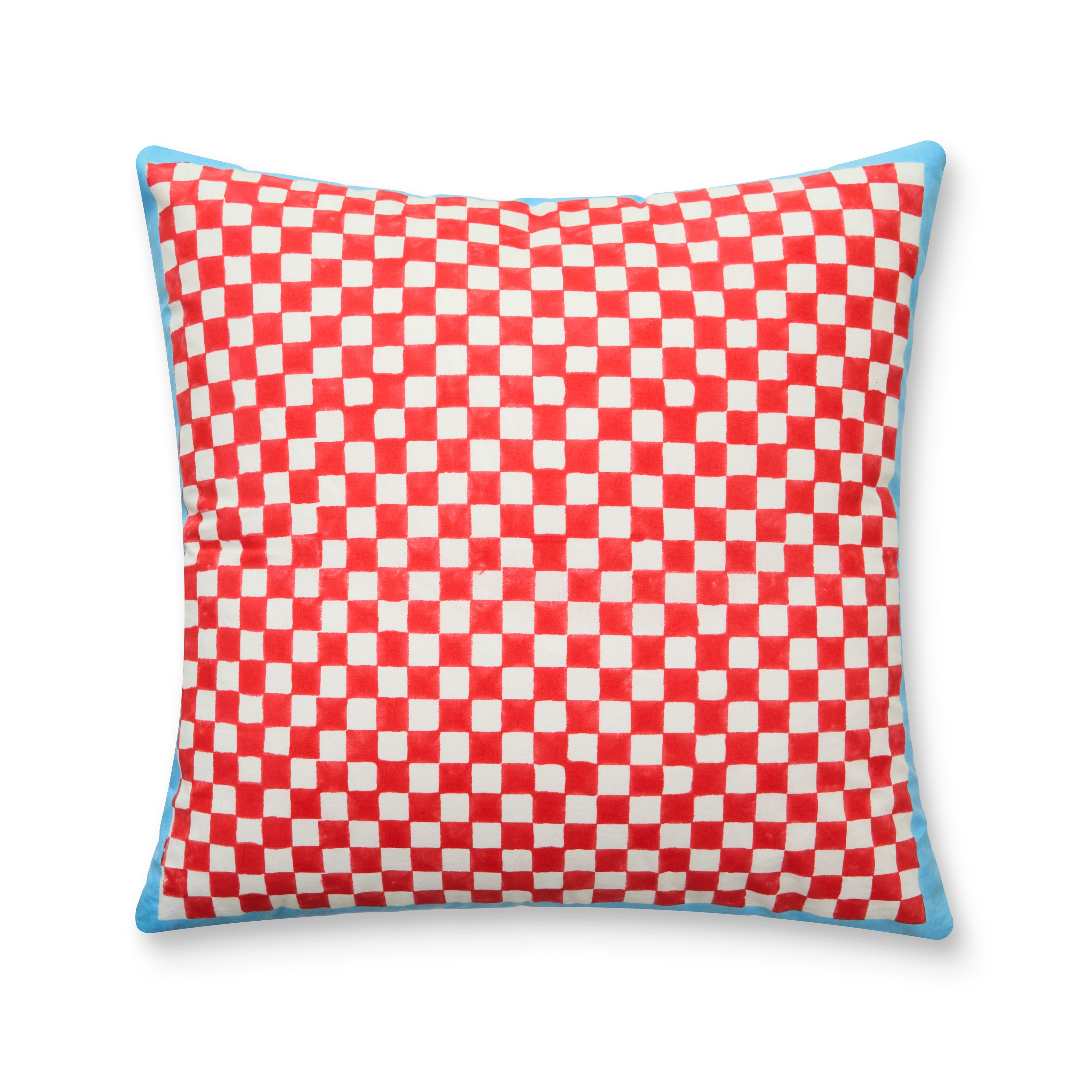 Monkey Red & Blue Cushion Cover