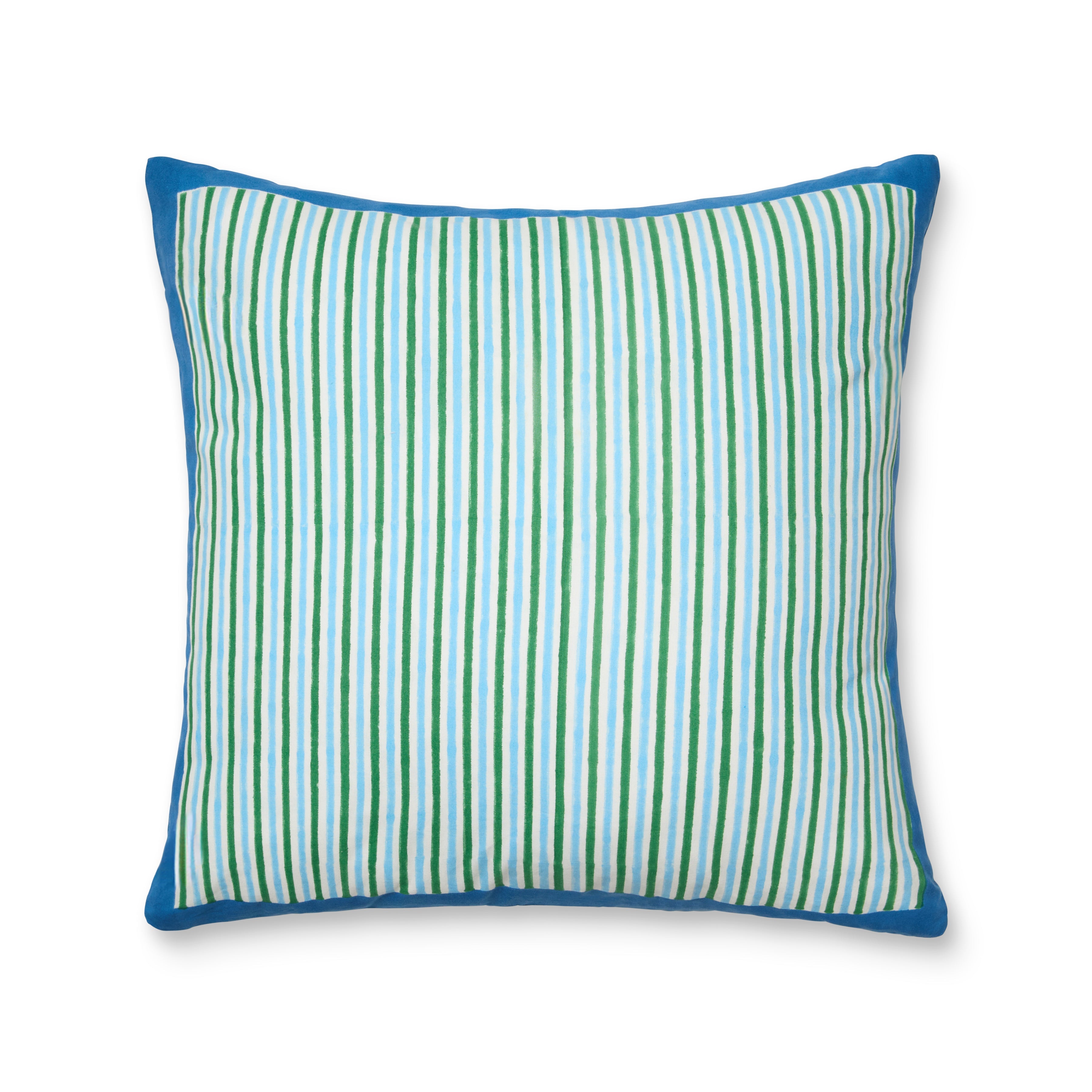 Cheval Nomade Blue & Green Cushion Cover