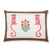 Monkey Pink & Green Cushion Cover