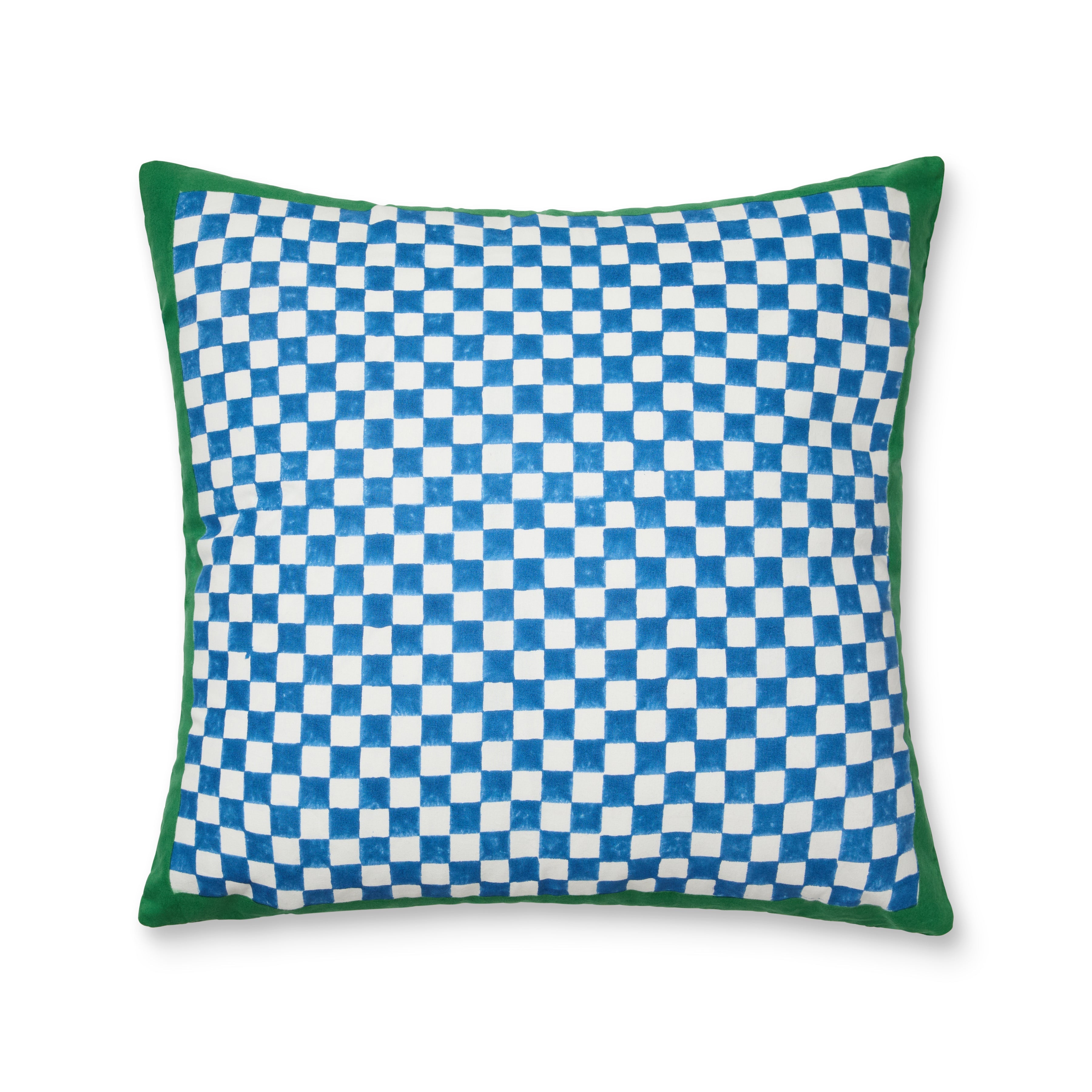 Monkey Blue & Green Cushion Cover