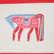 Cheval Nomade Pink & Blue Cushion Cover