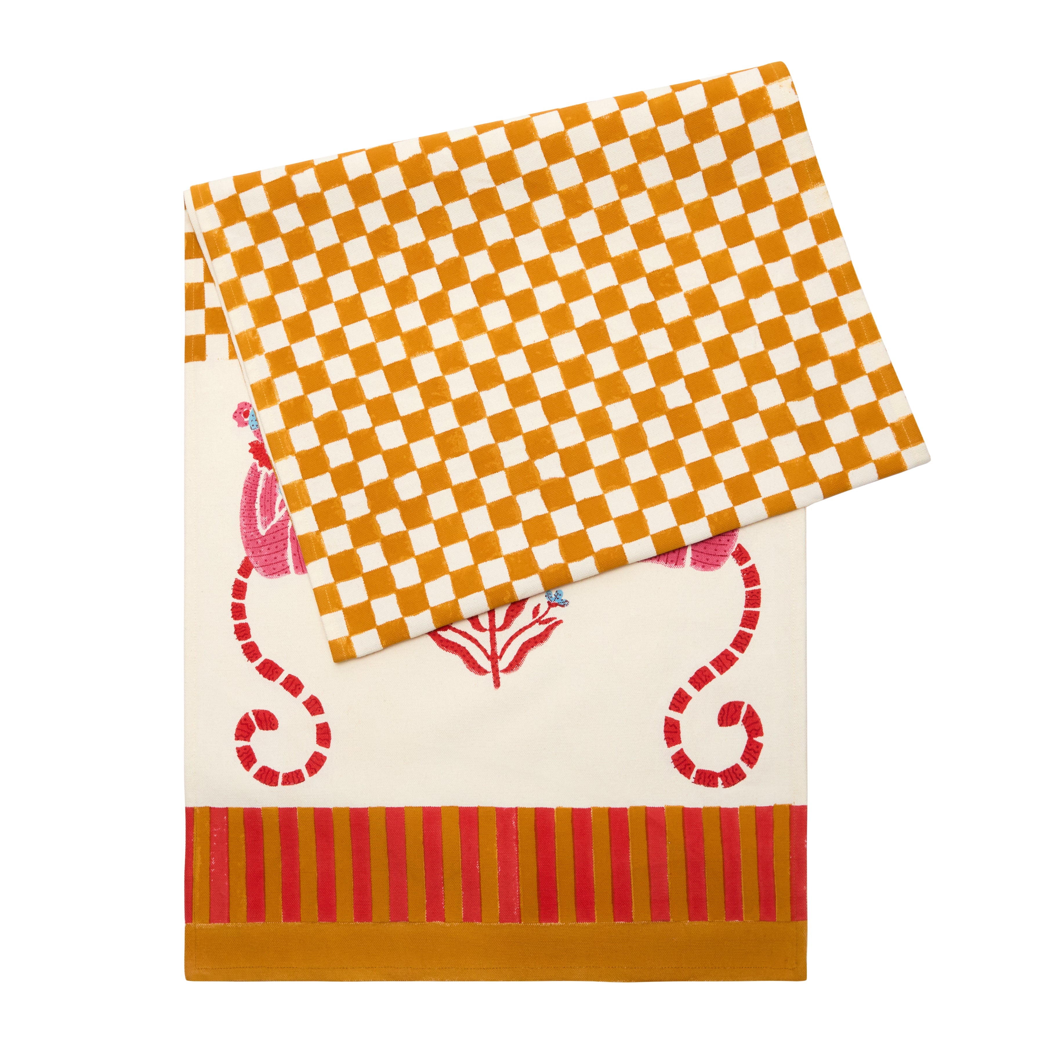 Monkey Mustard & Pink Runner