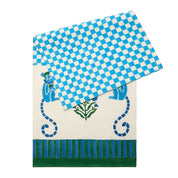 Monkey Blue & Green Runner