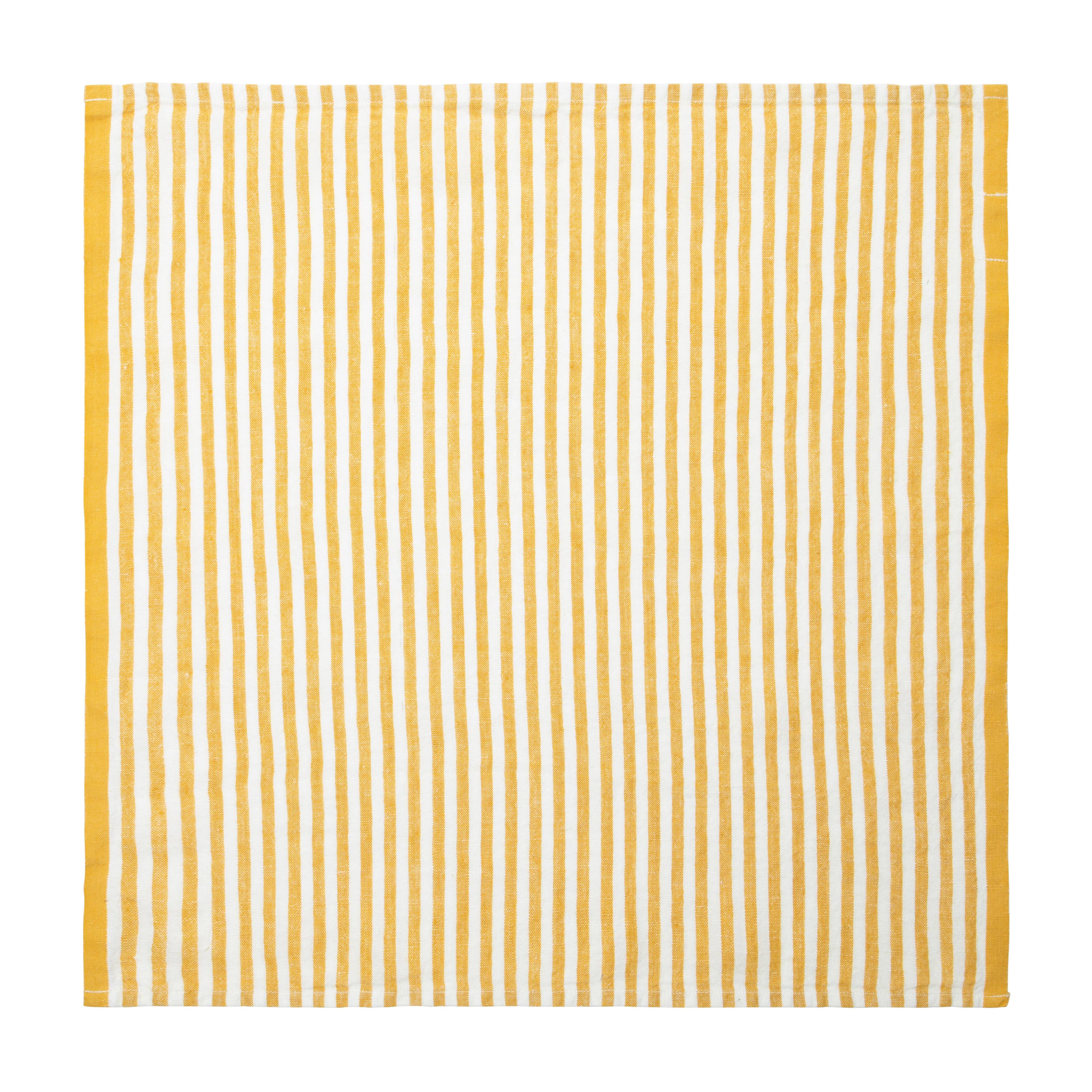 Ticking Stripe Napkin 20x20 - Set of 4