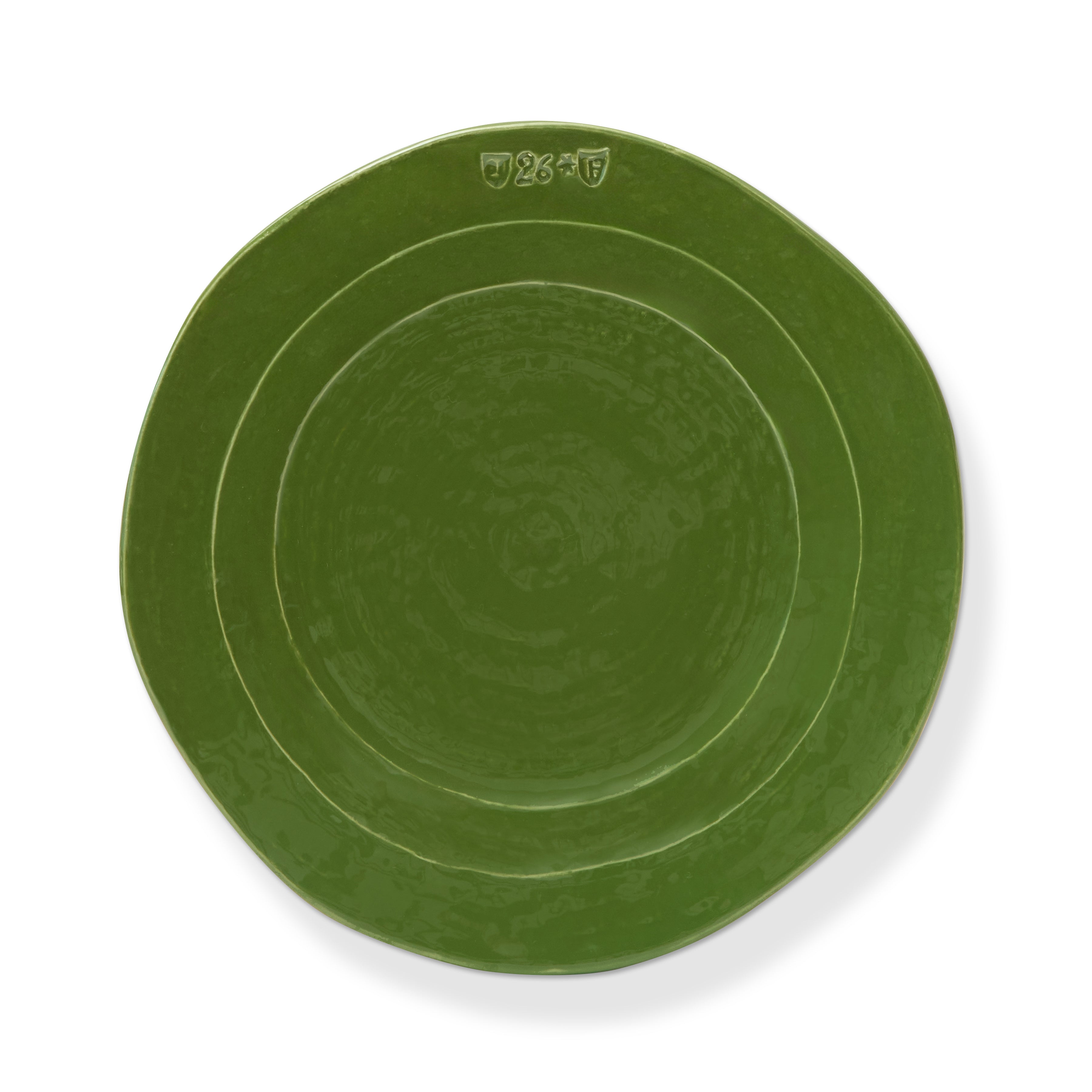 Toscana Desert Plate Green, 9"