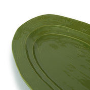 Toscana Oval Platter Green, 29.5" x 11.42"
