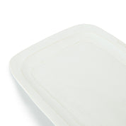 Toscana Large Rectangle Platter White, 16.5" x 11.8"