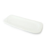 Toscana Small Rectangle Platter White, 16.5" X 7"