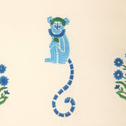 Monkey Blue & Green Tablecloth