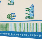 Menagerie Blue Tablecloth