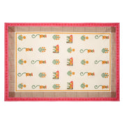 Menagerie Pink Tablecloth