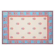 Cheval Nomade Pink & Blue Tablecloth
