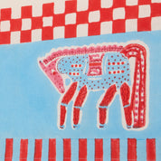 Cheval Nomade Pink & Blue Tablecloth