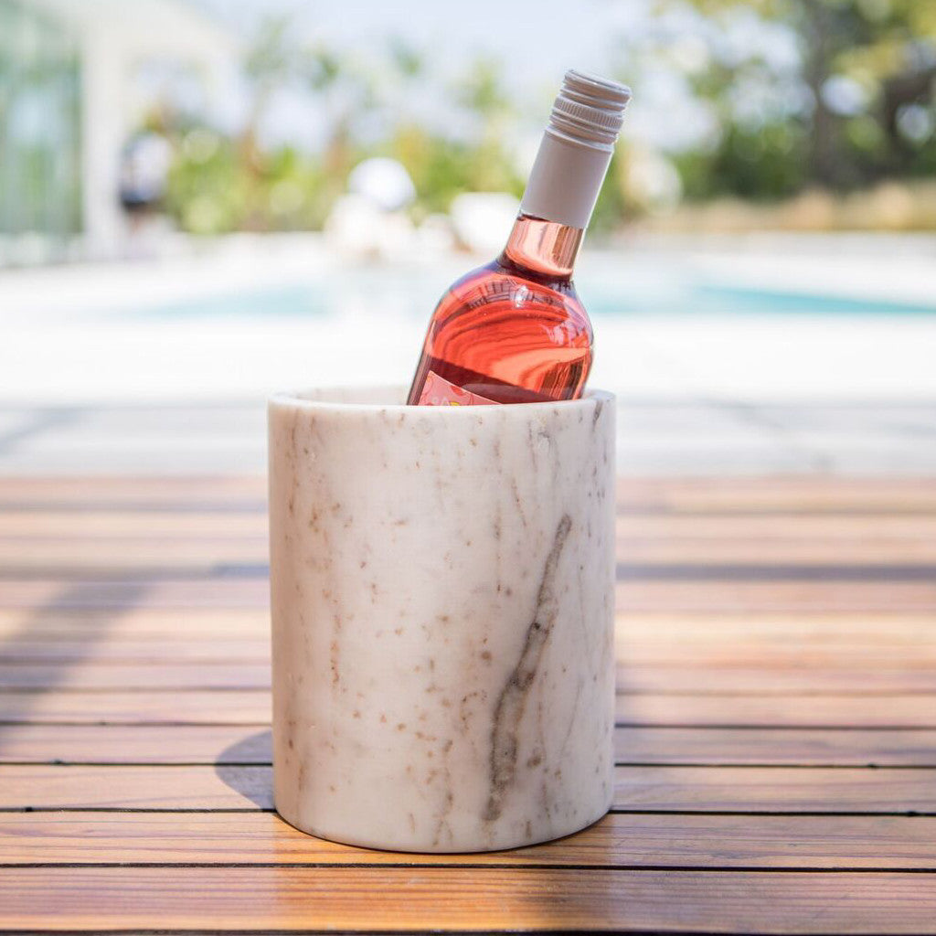 Marble Grande Wine Canister
