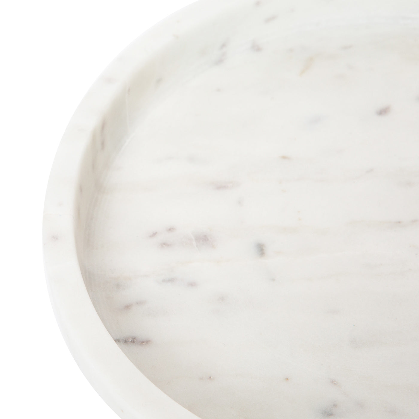 Marble Petite Round Tray