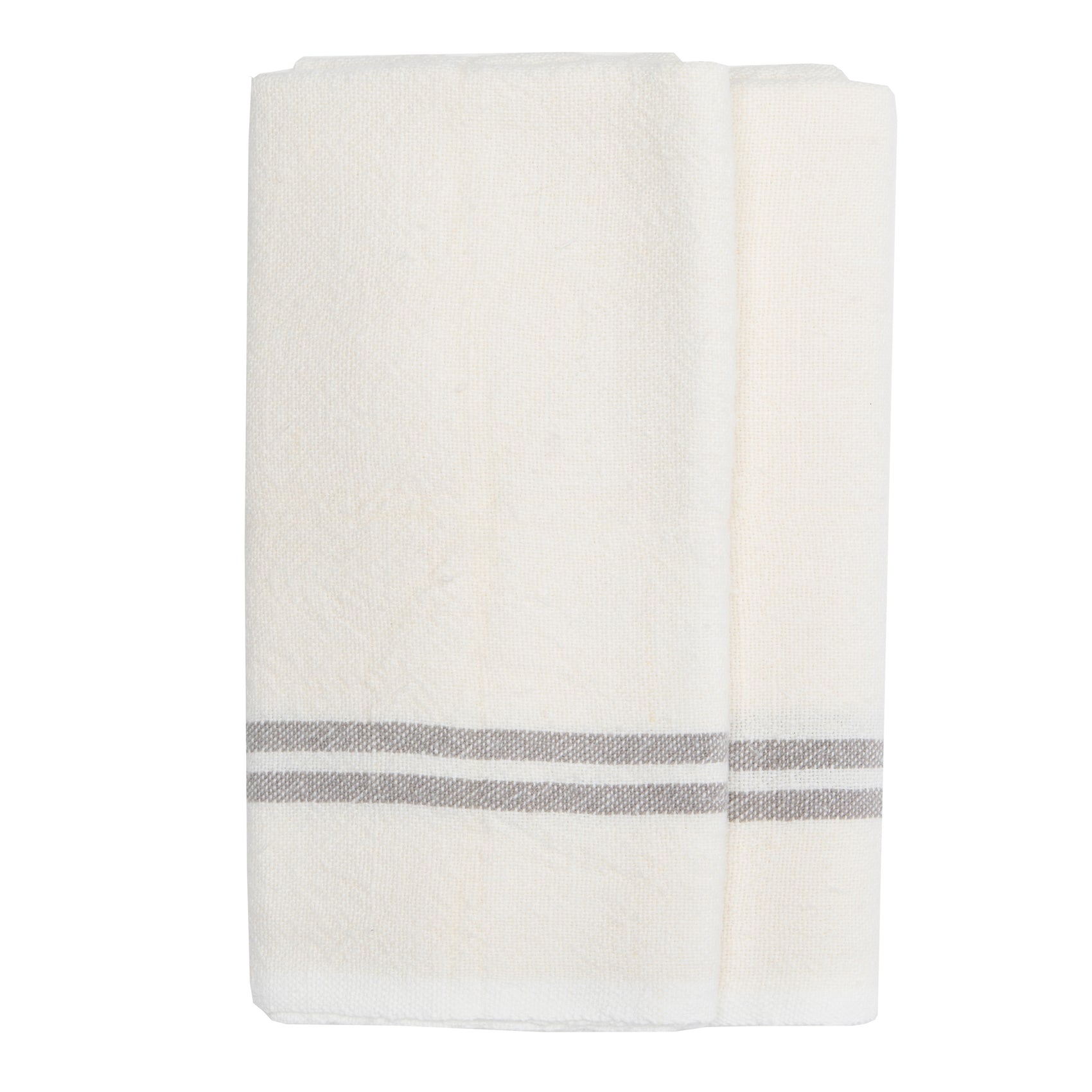 Vintage Linen Towels, Set of 2